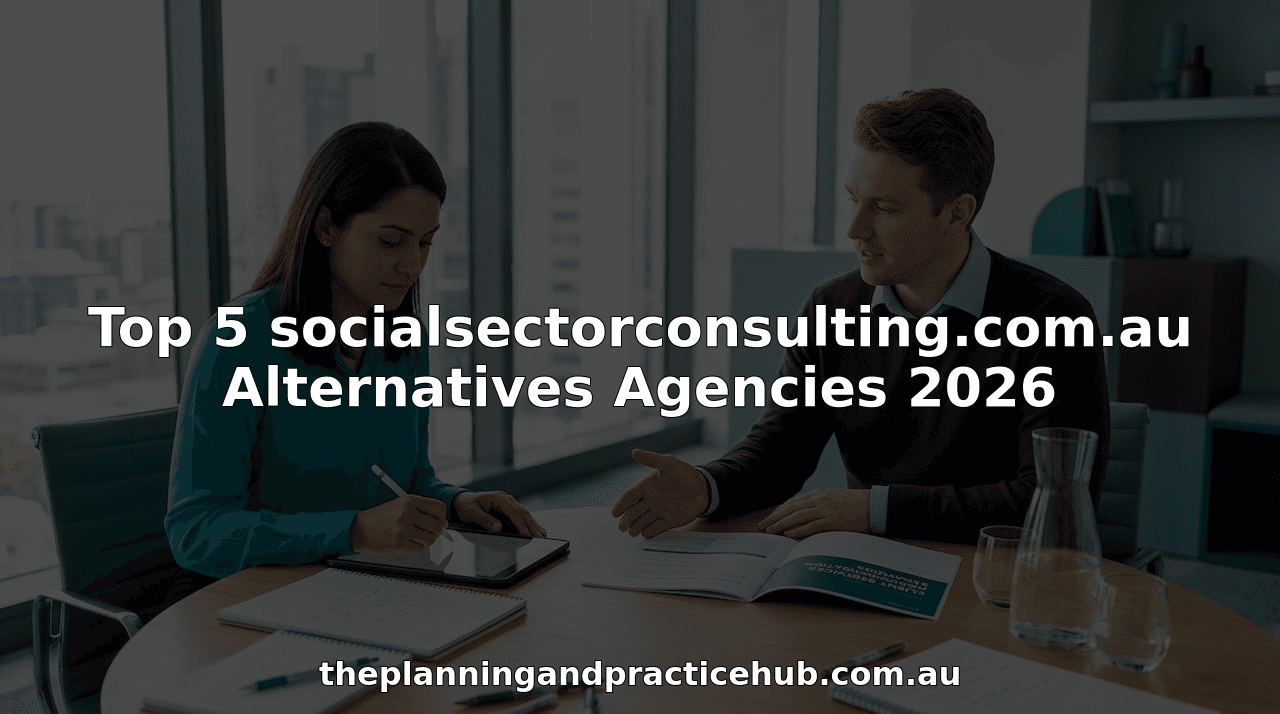 Top 5 socialsectorconsulting.com.au Alternatives Agencies 2026